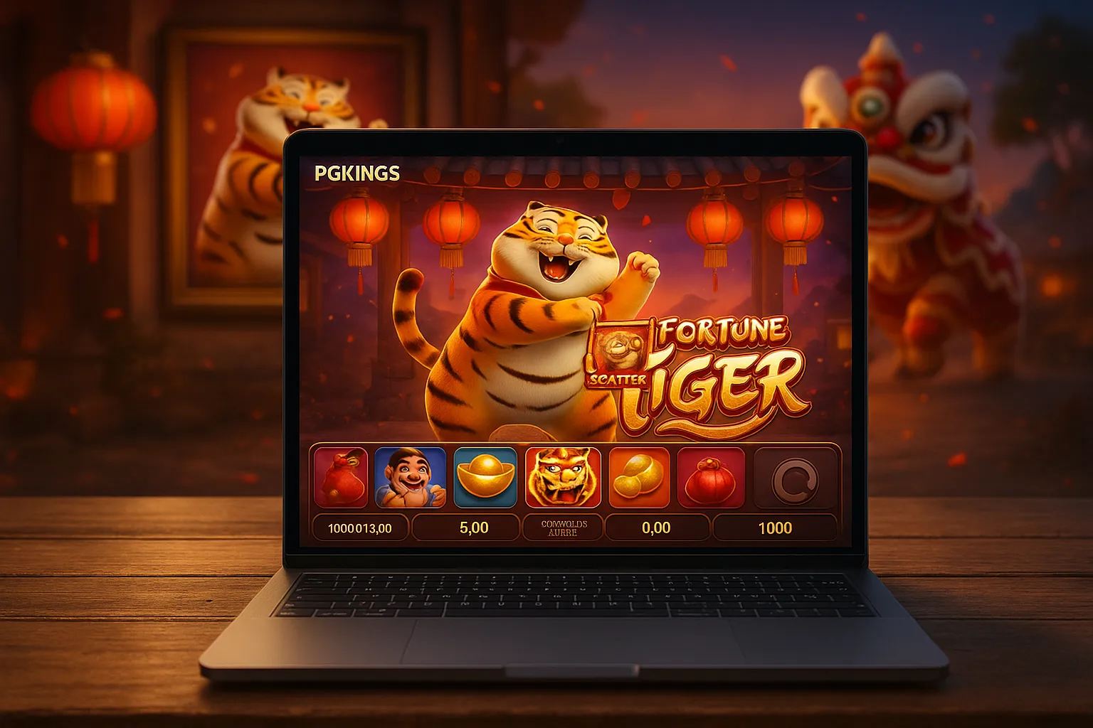 Fortune Tiger é um jogo imperdível no PGKINGS Casino