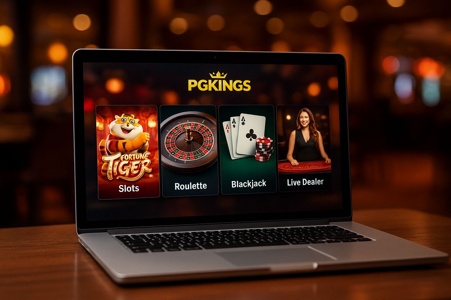 Jogos de cassino online PGKINGS